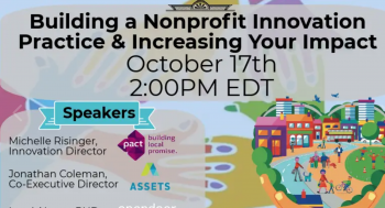 Building a NonProfit Innovation Practice and Increasing Your Impact